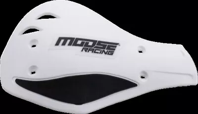 Moose Racing Hard-parts 0635-0548 Handguard Dflctr Wht/blk • $24.95