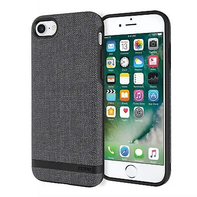 $27.09 • Buy Incipio Esquire Series IPhone 8 7 6S 6 Textured Shockproof Case Cover Grey/Khaki