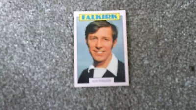 A+BC Card 1973/1974 Red / Pink Back Scottish Set Alex Ferguson Falkirk No. 161 • £3.20