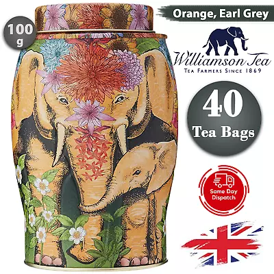 Reap What You Sow Elephant Tea Caddy Earl Grey Limited Edition TeaBags - 40x100g • £14.49