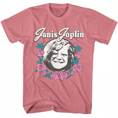 Janis Joplin T-Shirt Classic Rose Mens Vintage Concert New Mauvelous Cotton • $29.99