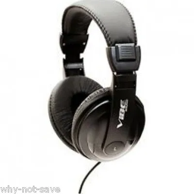 Vibe Sound DJ Style Stereo Headphones For All IPod Touch 4 5 5th Gen  MP3 Player • $34.35