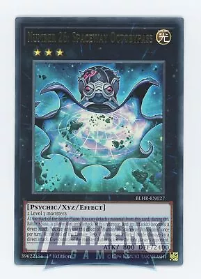 Yugioh Number 26: Spaceway Octobypass BLHR-EN027 Ultra Rare 1st Edition NM/LP • £1.79