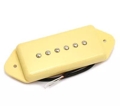 Cream Dogear P90 Style Bridge Guitar Pickup For Gibson/Epiphone® PU-P9D-BC • $16