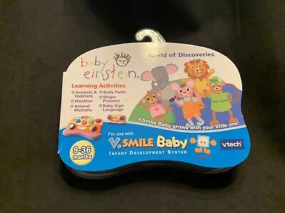 Vtech Baby Einstein V Smile Baby World Of Discoveries 9-36 Months NEW • $9.99