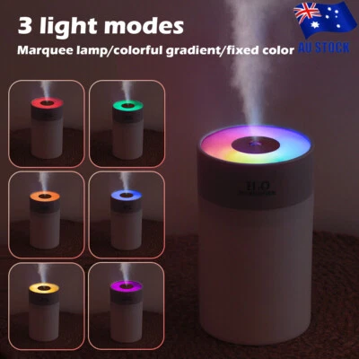 Electric Air Diffuser Humidifier Aroma Oil Led Night Light Up Home Relax Defuser • $15.99