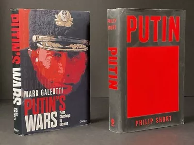 PUTIN - Lot Of 2 Books -  Putin  &  Putin's Wars  - 2022 - Hardcover - VERY GOOD • $26.45