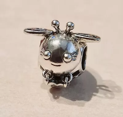 £17.52 • Buy Pandora - S925 ALE Silver - Enamel Bumble Bee & Swinging Heart  Bee Mine  Charm