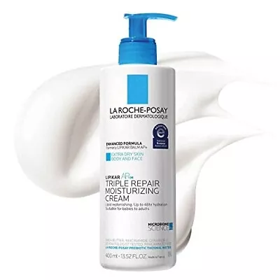 La Roche-Posay Lipikar AP+ Triple Repair Moisturizing Cream | Face & Body Lotion • $27.56