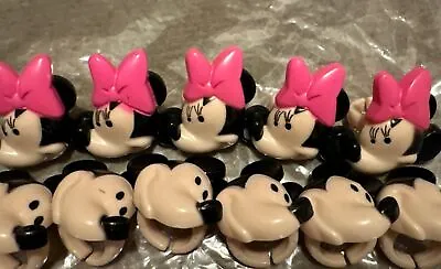 Mickey  And Minnie Cupcake Topper 12 Rings • $3.99