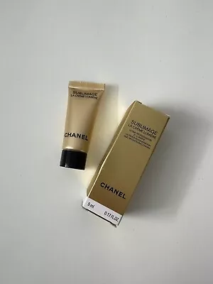 Chanel Sublimage La Crème Lumière 5ml - Regeneration Face Cream Moisturiser • £10.75