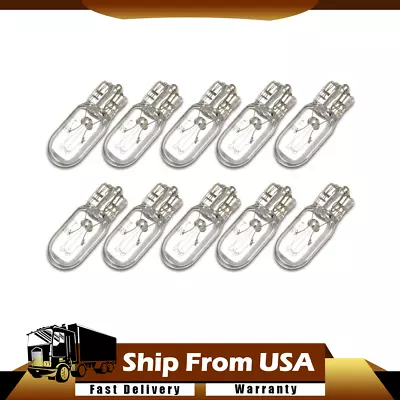 10PCs Philips Side Marker Light Bulb Lamp W2 For Delmont 88 1968 Miniatures DOT • $13.29