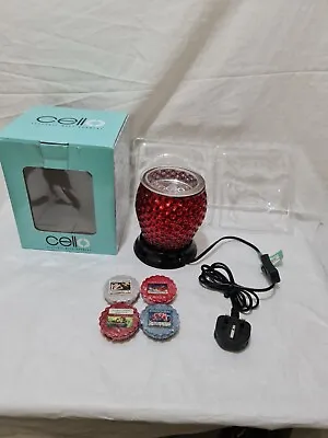 Cello Electric Melt Burner With 4 Yankee Candles Wax Melts - New Other Boxed • £16.95