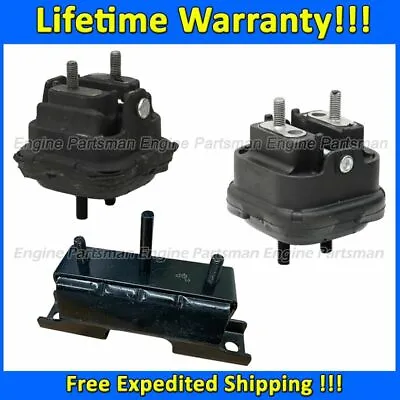 K2690 Motor & Trans Mount Set 3pc For 03-09 GMC Envoy/ Envoy XL/ Envoy XUV 5.3L • $75.01