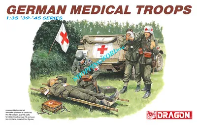 £17.59 • Buy DRAGON 1/35 6074 German Medical Troops Plastic Model