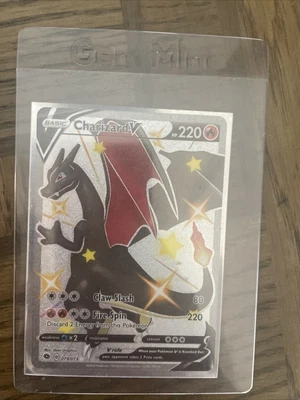 $100 • Buy Pokémon TCG Charizard V Champion's Path 079/073 Holo Secret Rare