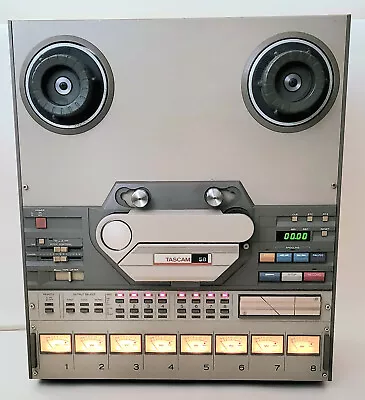 TASCAM 58 Pro Serviced 8 Track Open Reel 1/2  Recorder TEAC • $4000