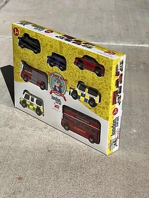 $23 • Buy Le Toy Van London Car Set Premium Wooden Toys