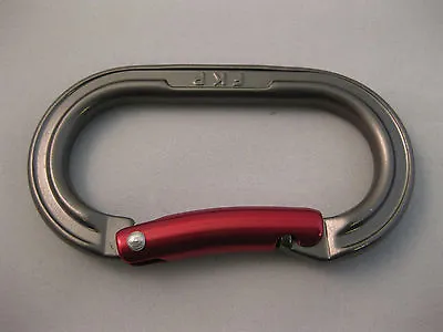 £4.89 • Buy Carabiner D-Ring Key Chain Clip Snap Hook Karabiner Keyring Rucksack Camping