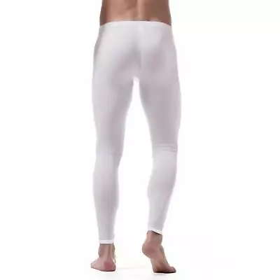 US Mens Compression Base Layer Gym Sports Pants Tight Running Bottoms Long Johns • $12.99