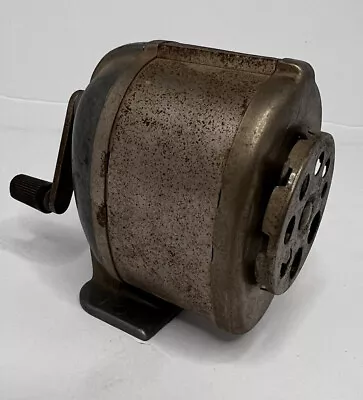 Vintage Boston Model KS Manual Pencil Sharpener Industrial Gray • $24.99