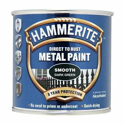 Hammerite Direct To Rust Quick Drying Metal Paint All Colour - 250ml • £45.99