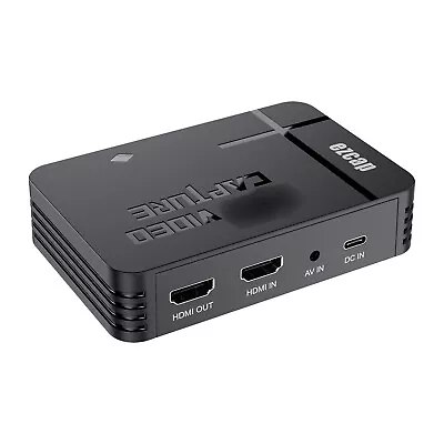 HD Game Video Capture 1080P HDMI Recorder For Xbox 360 One PS3 PS4 Black Z8M0 • $61.99