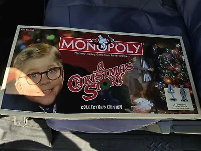 Monopoly A Christmas Story Collector's Edition Board Game 2007 COMPLETE  • $65