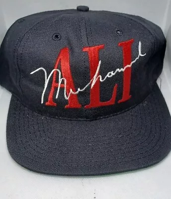 1990s Vintage Muhammad Ali Boxing I Am The Greatest Snapback Hat Cap Made In USA • $69.95