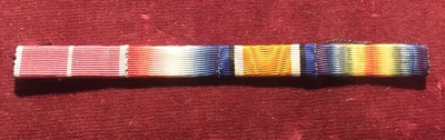 £5.99 • Buy WW1 British Medal Ribbons MBE, 1914-1915 Star, War & Victory Army Military
