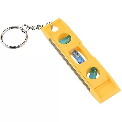 Mini Keyring Spirit Level Keychain Magnetic Mini Bubble 3 Way  • $3.44