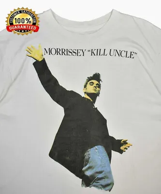 Kill Uncle VTG Morrissey Band Shirt Classic White Unisex S-234XL NJ085 • $20.95