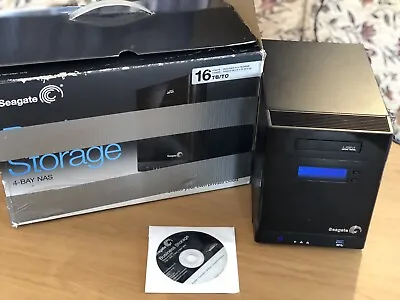 Rare Seagate 16 Tb 4-bay Nas Used.Comes With S/ware And Orig Box.FREE POSTAGE • £295.99