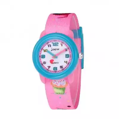 Kids Waterproof Sports Multi-Color Cartoon Analogue Learning Time Wrist Watch • £8.99