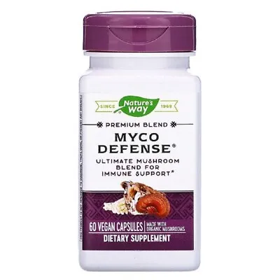 Nature's Way Myco Defense Immune System  60 Vcaps • $12.84