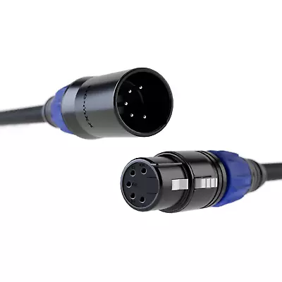 Blizzard DMX-5PIN-IP-5Q  Cool Cable  /  IP RATED 5' 5-Pin XLR 22 Gauge DMX Cable • $27.99