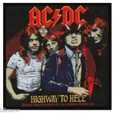 £2.99 • Buy AC/DC HIGHWAY TO HELL OFFICIAL PATCH 10 X 10cm (4  X 4 )