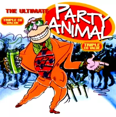 The Ultimate Party Animal - 3 X Cds 70s 80s 90s Disco Dance Party Chart Cd Dj • £5.99