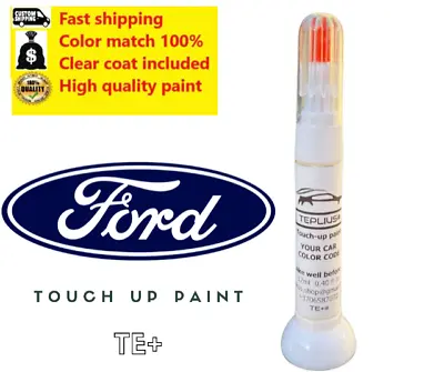 $14.99 • Buy For Ford MUSTANG RED CANDY 2 M7293, RZ Touch Up Paint Pen With Brush