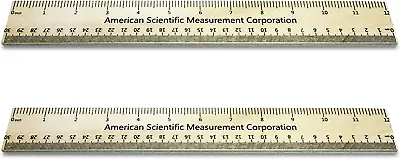 Trick Ruler For Size Enhancement Prank 2-Piece Novelty Rulers Makes Everything • $22.26