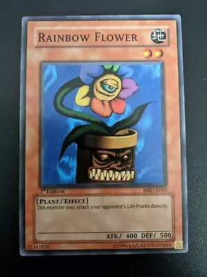 Rainbow Flower MRD-E042 1st Edition Common Near Mint Yugioh Metal Raiders • £2.24