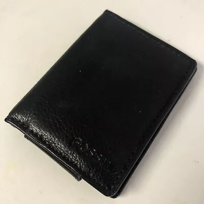 Mens Fossil Leather Wallet • $14.99