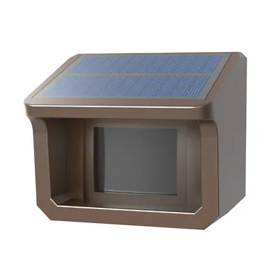 Extra Solar Wireless Outdoor Weatherproof Motion Sensor For Driveway Alarm • $46.99