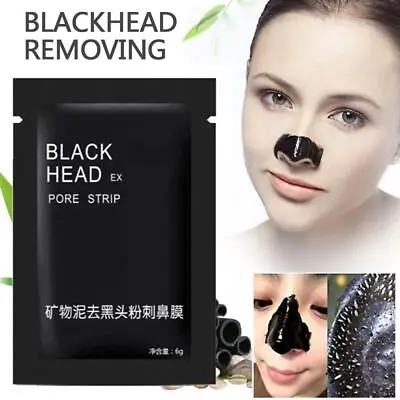 $1.15 • Buy Cleansing Peel-Off Black Purifying Face Mask Charcoal Blackhead Oil Remove V9B