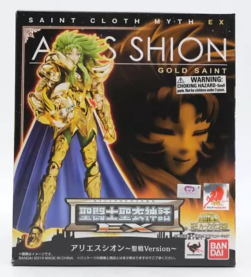 Bandai Tamashii Nations Saint Cloth Myth EX Aries Shion Holy War Version 2014 • $139.99