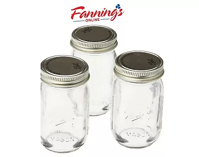 New Opened Box Jarden Ball 3PK 4OZ Mini Jars 3 Pack Plain • $21.80