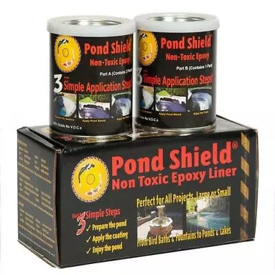 Pond Armor SKU-TAN-QT-R Non-Toxic Pond Shield Epoxy Paint 1.5-Quart Tan • $79.89