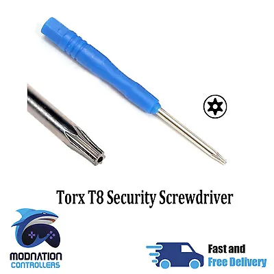 Torx T8 Opening Security Screwdriver XBOX One + 360 Controller Opening Tool • £2.95