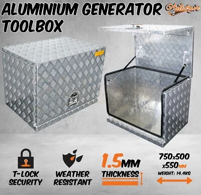 $289.95 • Buy Aluminium Tool Box Generator Trailer Truck Ute Canopy Heavy Duty ToolBox Storage