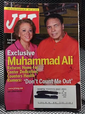 Muhammad Ali Health Boxing Lonnie Black Americana JET Magazine Dec 12 2005 • $8.99